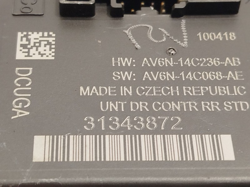 Recambio de centralita confort para volvo v40 hatchback (525) d2 referencia OEM IAM 31343872  