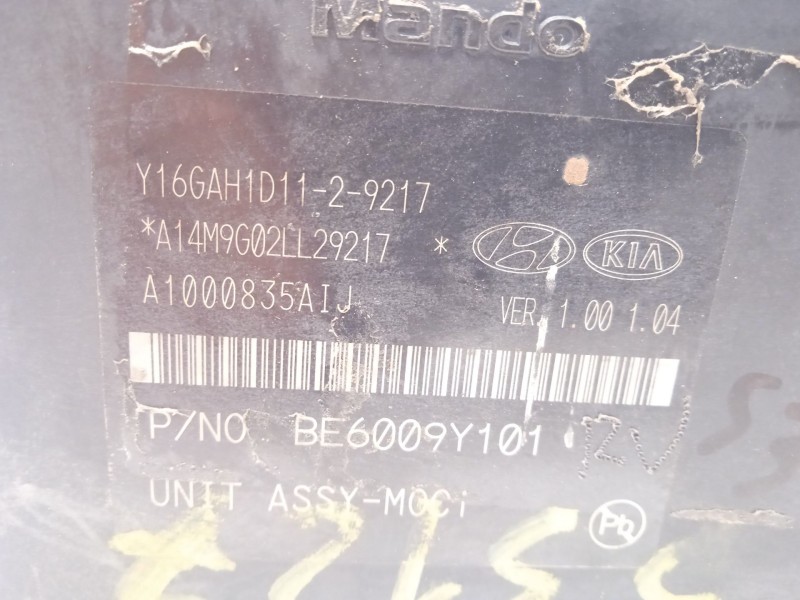 Recambio de abs para hyundai tucson (tl, tle) 1.6 crdi referencia OEM IAM 58920D7560 BE6009Y101 BH6014Y151