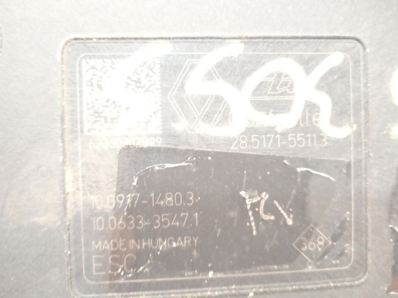 Recambio de abs para dacia sandero iii confort referencia OEM IAM 476602867R 28517155113 10022025304