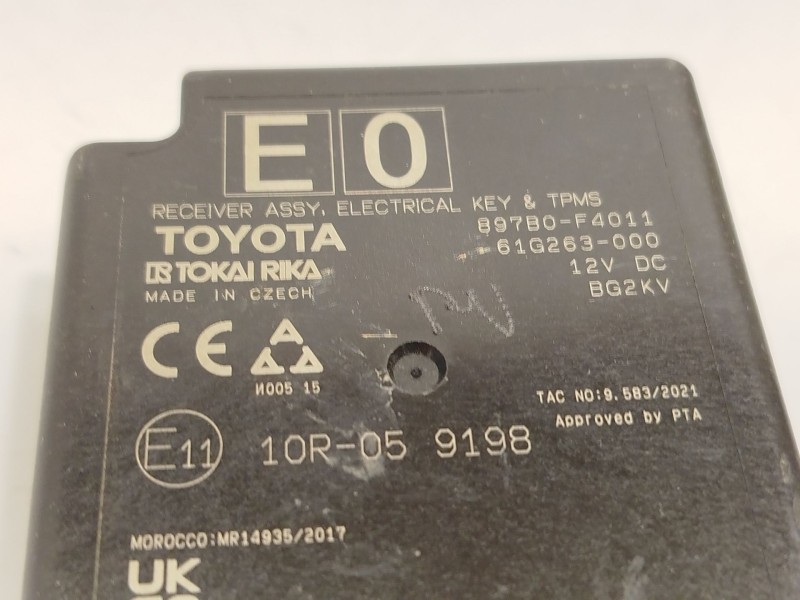 Recambio de modulo electronico para toyota c-hr (_x1_) 1.8 hybrid (zyx10_, zyx11_) referencia OEM IAM 897B0F4011  