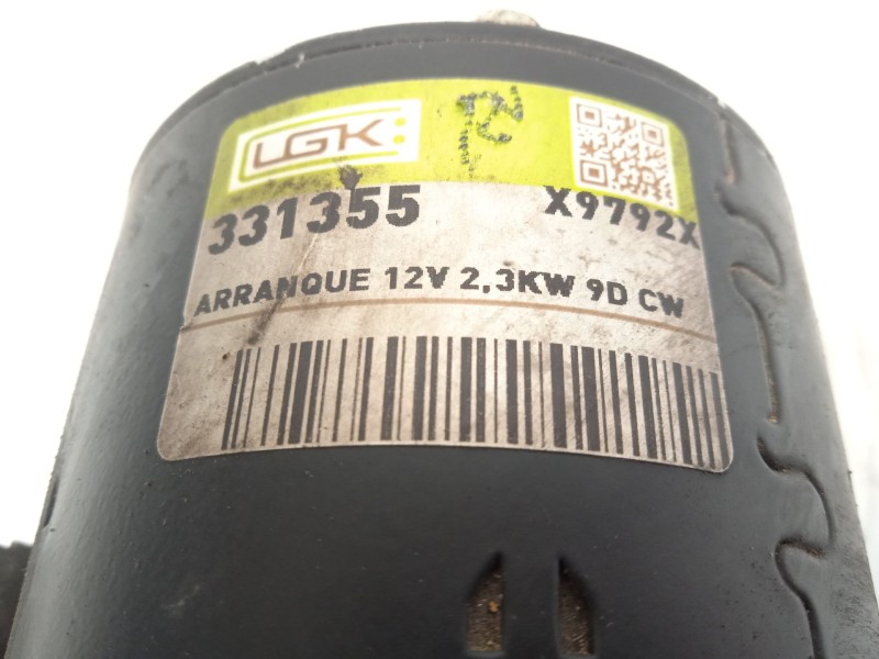 Recambio de motor arranque para iveco daily iv caja/chasis 35c15 referencia OEM IAM 50420146700 504201467 331355