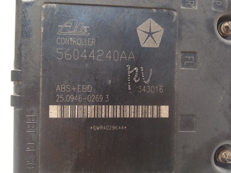 Recambio de abs para jeep cherokee (kj) 2.5 crd 4x4 referencia OEM IAM P52128675AA 56044240AA 25020409034