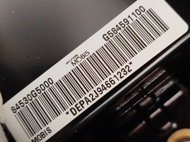 Recambio de kit airbag para kia niro (de) 1.6 gdi hybrid referencia OEM IAM 84710G5100WK 84530G5000 56900G5100WK