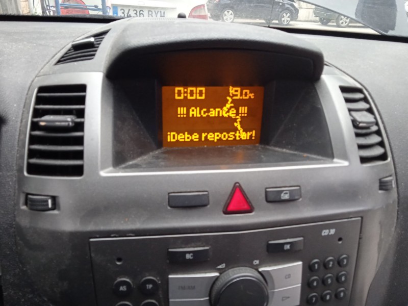 opel zafira / zafira family b (a05) del año 2007