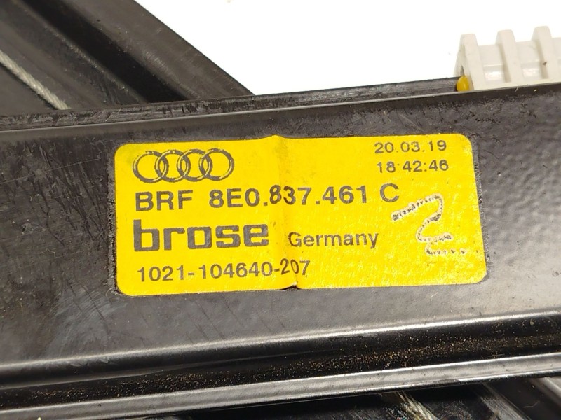 Recambio de elevalunas delantero izquierdo para seat exeo st (3r5) 2.0 tdi referencia OEM IAM 8E0837461C 8E1959801G 