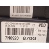 Recambio de cuadro instrumentos para volkswagen sharan (7n1) advance referencia OEM IAM 7N0920870G  A2C81397500