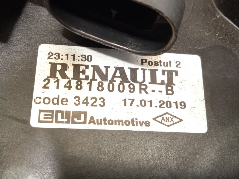 Recambio de electroventilador para renault clio iv (bh_) 0.9 tce 90 lpg referencia OEM IAM 214818009R  