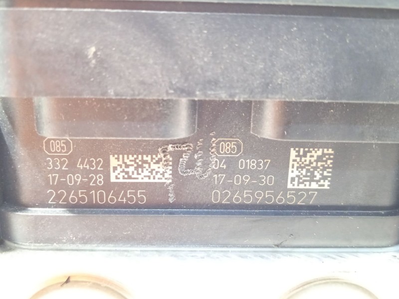 Recambio de abs para renault captur 0.9 energy referencia OEM IAM 476607341R 0265956527 269722