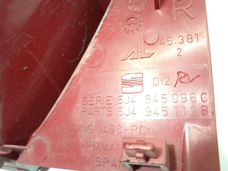 Recambio de piloto trasero derecho para seat ibiza iv (6j5, 6p1) 1.4 referencia OEM IAM 6J4945096C 6J4945112B 