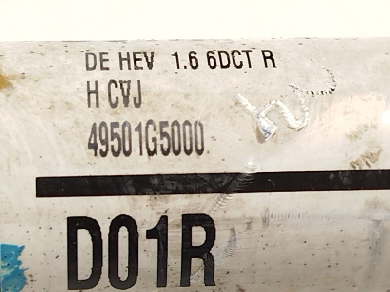 Recambio de transmision delantera derecha para kia niro (de) 1.6 gdi hybrid referencia OEM IAM 49501G5000  