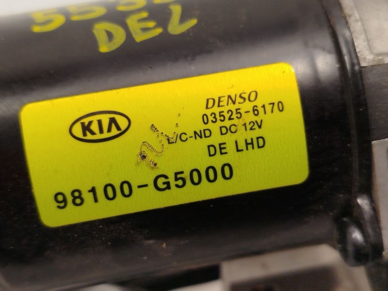 Recambio de motor limpia delantero para kia niro (de) 1.6 gdi hybrid referencia OEM IAM 98100G5000  