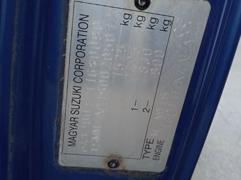 suzuki swift iii (mz, ez) del año 2006