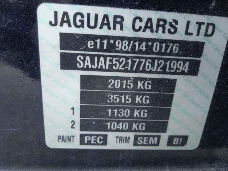 jaguar x-type i (x400) del año 2007