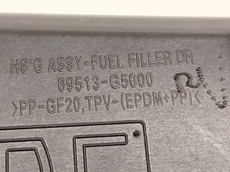 Recambio de tapa exterior combustible para kia niro (de) 1.6 gdi hybrid referencia OEM IAM 69513G5000  