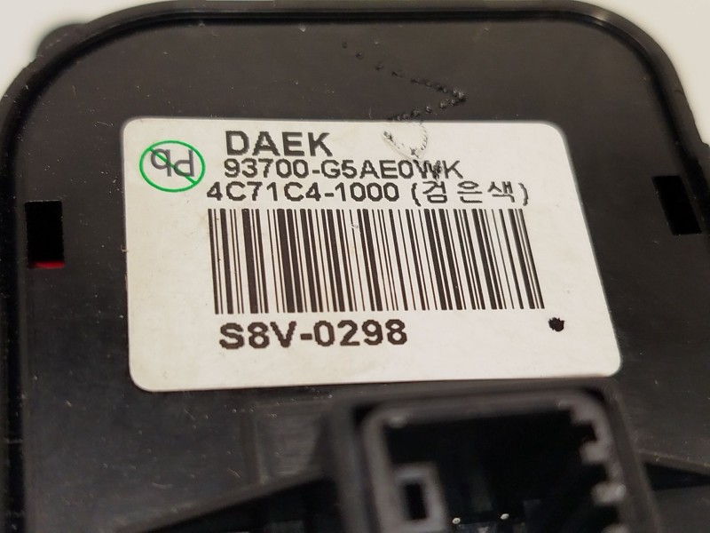 Recambio de mando multifuncion para kia niro (de) 1.6 gdi hybrid referencia OEM IAM 93700G5AE0WK  