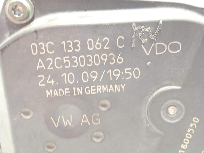 Recambio de caja mariposa para seat ibiza iv (6j5, 6p1) 1.4 referencia OEM IAM 03C133062C  A2C53030936