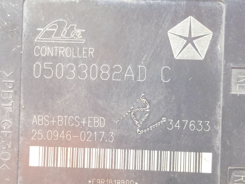 Recambio de abs para chrysler pt cruiser (pt_) 2.0 referencia OEM IAM P05273680AD 05033082AD 25020407134