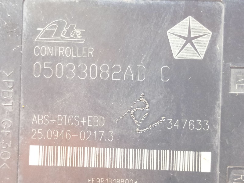 Recambio de abs para chrysler pt cruiser (pt_) 2.0 referencia OEM IAM P05273680AD 05033082AD 25020407134
