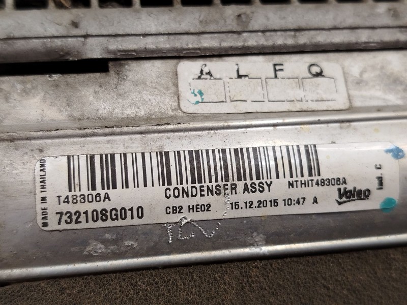 Recambio de condensador / radiador aire acondicionado para subaru forester sport referencia OEM IAM 73210SG010  