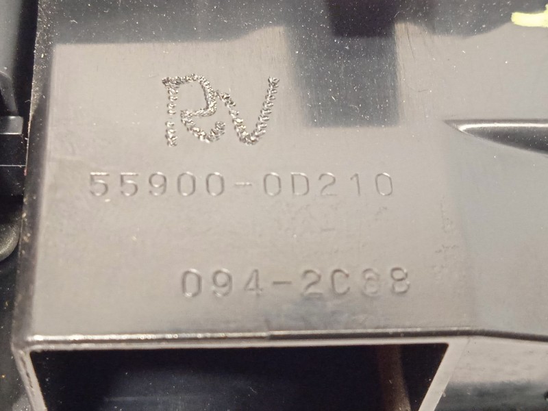 Recambio de mando climatizador para toyota yaris (_p9_) 1.3 vvt-i (scp90_) referencia OEM IAM 559000D210  