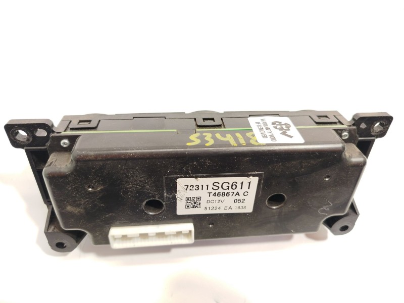 Recambio de mando climatizador para subaru forester sport referencia OEM IAM 72311SG611  