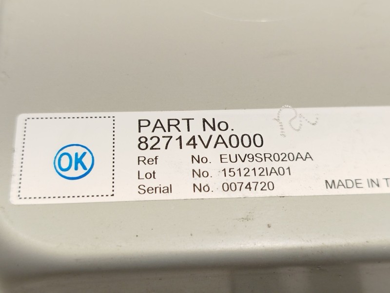 Recambio de modulo electronico para subaru forester sport referencia OEM IAM 82714VA000  