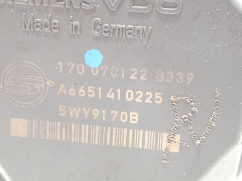 Recambio de caja mariposa para ssangyong rodius i 2.7 xdi referencia OEM IAM A6651410225 5WY9170B 170070122