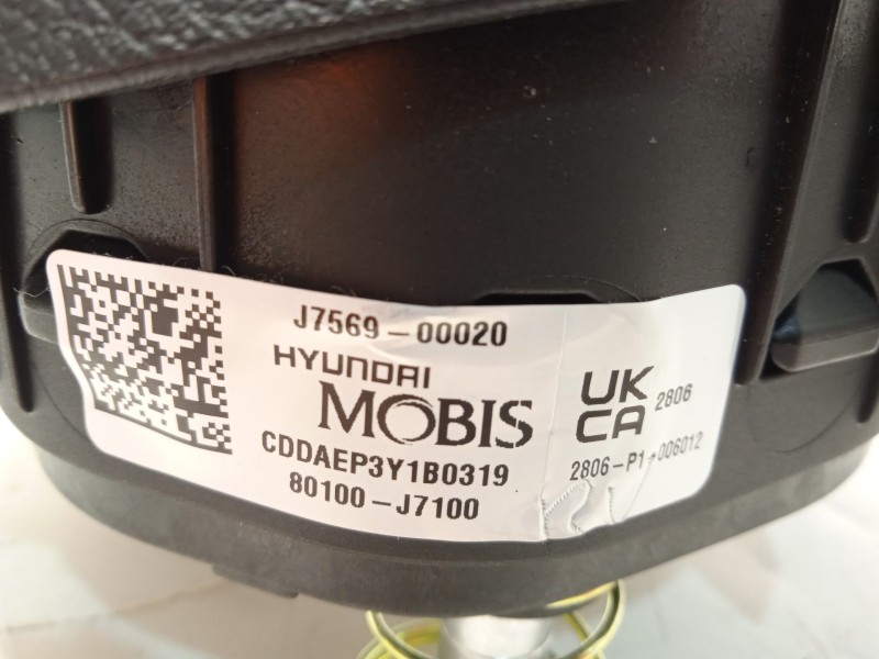 Recambio de airbag delantero izquierdo para kia ceed (cd) 1.0 t-gdi referencia OEM IAM 80100J7100  