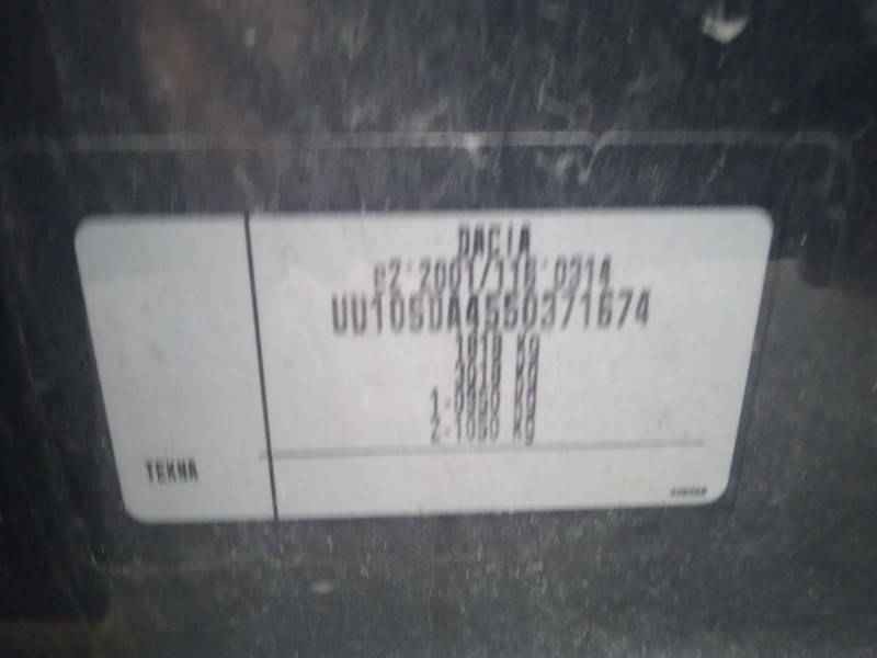 dacia dokker monospace (ke_) del año 2014