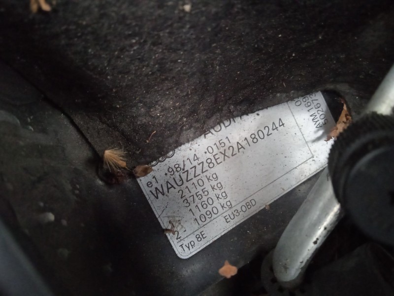 audi a4 b6 avant (8e5) del año 2002