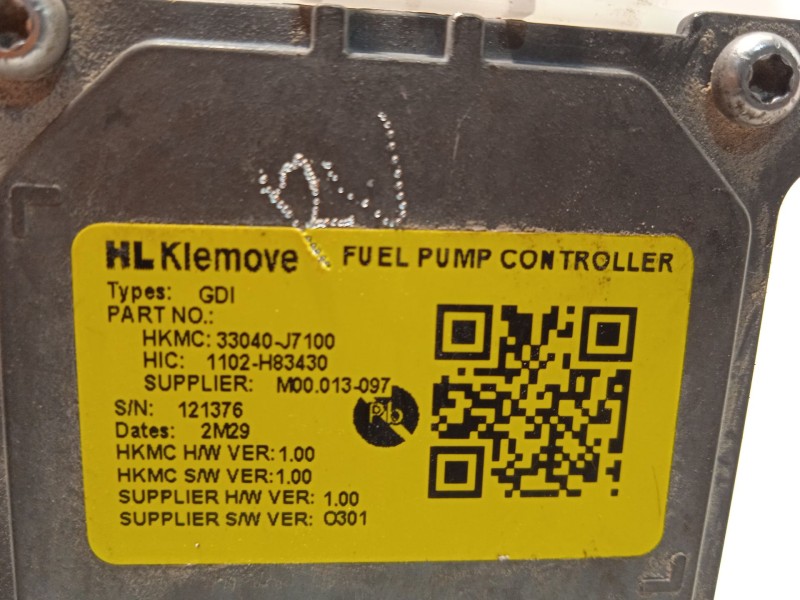 Recambio de bomba combustible para kia ceed (cd) 1.0 t-gdi referencia OEM IAM 31110J7100 33040J7100 