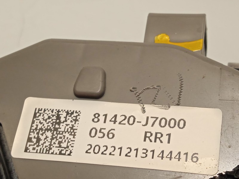 Recambio de cerradura puerta trasera derecha para kia ceed (cd) 1.0 t-gdi referencia OEM IAM 81420J7000  