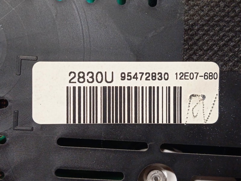 Recambio de cuadro instrumentos para chevrolet orlando (j309) 2.0 d referencia OEM IAM 95472830  