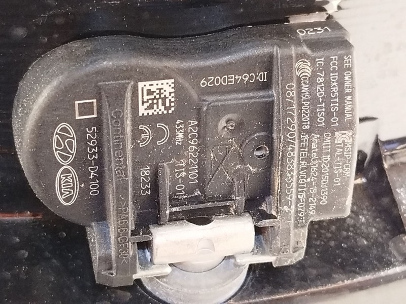 Recambio de llanta para kia niro (de) 1.6 gdi hybrid referencia OEM IAM 52910G5120  