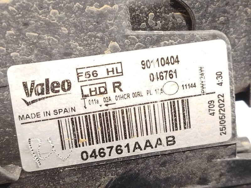 Recambio de faro derecho para mini mini (f56) cooper referencia OEM IAM 63117448376  90110404