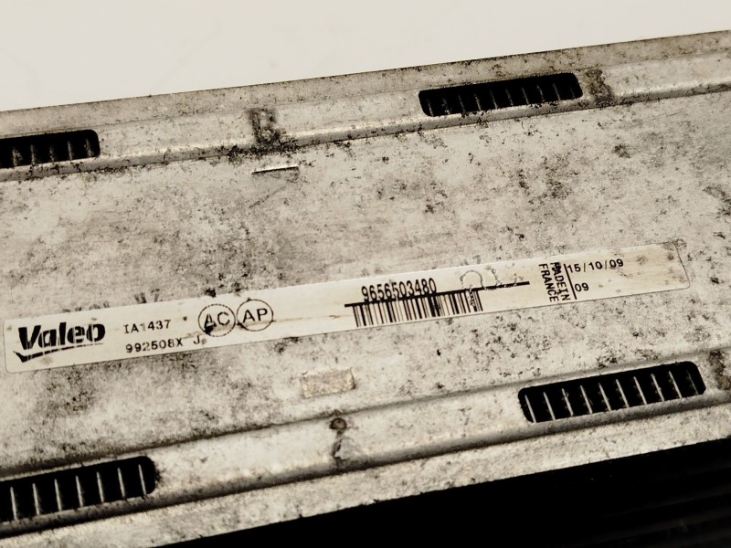 Recambio de intercooler para peugeot 5008 (0u_, 0e_) 1.6 16v referencia OEM IAM 9656503480  