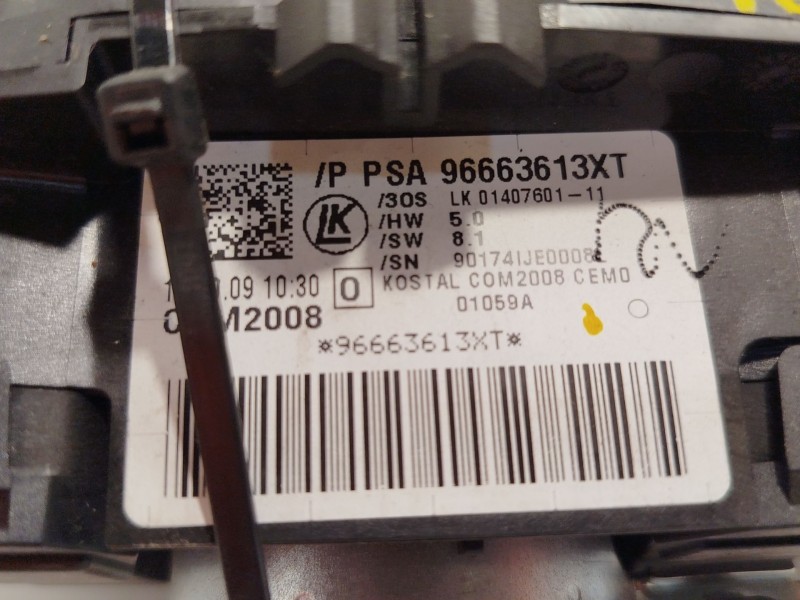 Recambio de mando intermitentes para peugeot 5008 (0u_, 0e_) 1.6 16v referencia OEM IAM 96663613XT 96773912ZD 6242WP