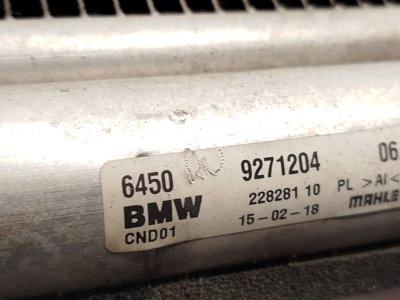 Recambio de condensador / radiador aire acondicionado para mini mini (f56) cooper referencia OEM IAM 64509271204 9271204 