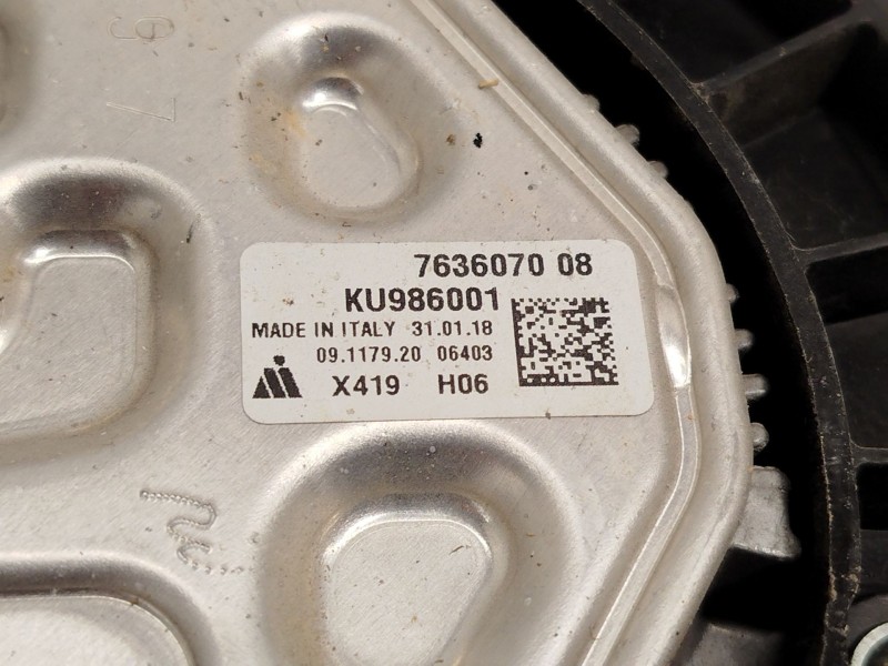Recambio de electroventilador para mini mini (f56) cooper referencia OEM IAM 17427617609 7636070 