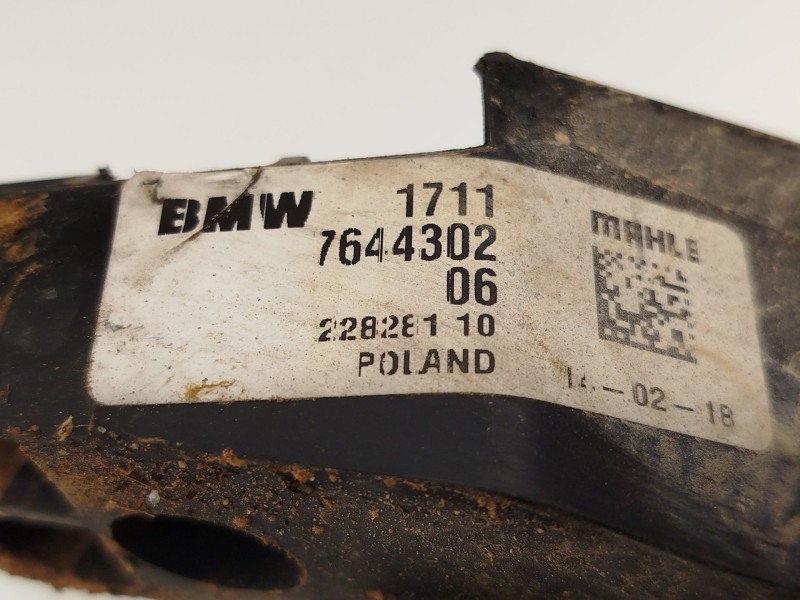 Recambio de radiador agua para mini mini (f56) cooper referencia OEM IAM 17117644302  