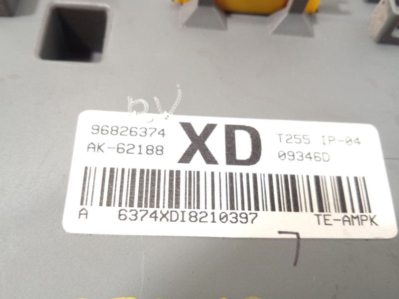 Recambio de caja reles / fusibles para chevrolet aveo / kalos hatchback (t250, t255) 1.2 referencia OEM IAM 96826374  