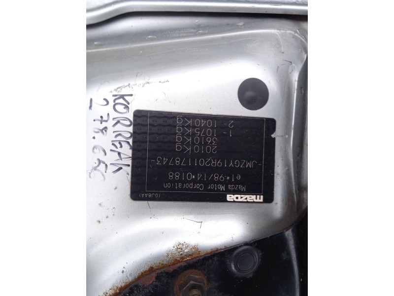 mazda 6 station wagon (gy) del año 2004