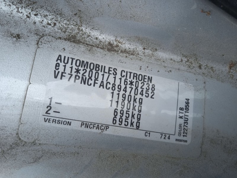 citroën c1 (pm_, pn_) del año 2010