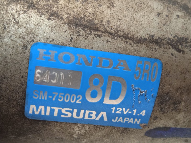 Recambio de motor arranque para honda hr-v (ru) 1.5 (ru1) referencia OEM IAM 3120055AZ01 64011SM75002 