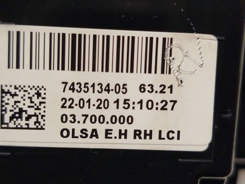 Recambio de piloto trasero derecho para mini mini (f55) cooper referencia OEM IAM 7435134 63217435134 