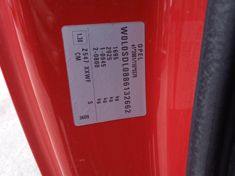 opel corsa d (s07) del año 2008