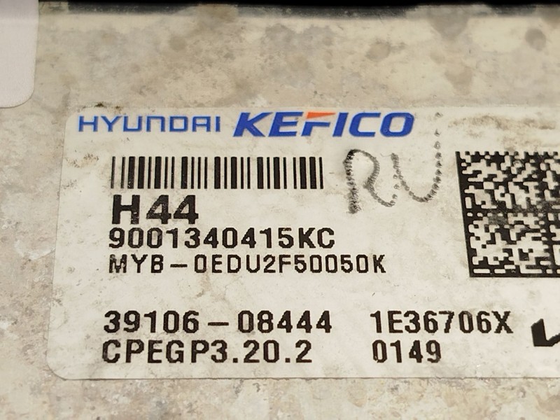 Recambio de centralita motor uce para kia stonic (ybcuv) 1.2 cat referencia OEM IAM 3910608444  