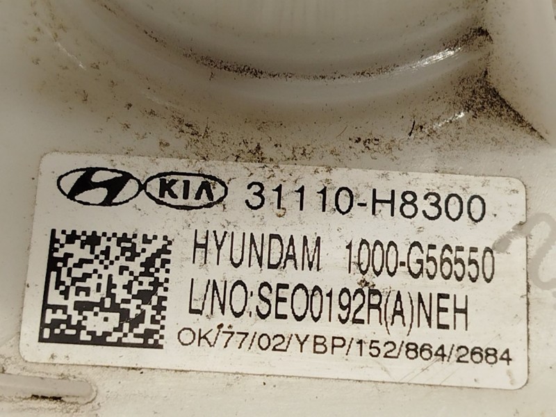 Recambio de bomba combustible para kia stonic (ybcuv) 1.2 cat referencia OEM IAM 31110H8300  1000G56550