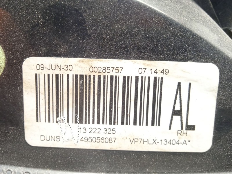 Recambio de piloto trasero derecho para opel astra h (a04) 1.7 cdti (l48) referencia OEM IAM 13222325  