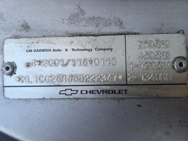 chevrolet captiva (c100, c140) del año 2008